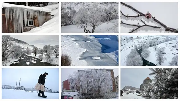 Doğu illerinde buz ve karla mücadele