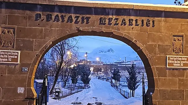 Doğubayazıt Belediyesi'nden mezarlıklarla ilgili önemli duyuru