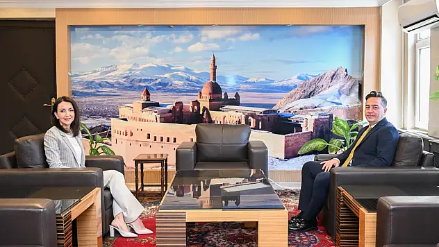 Doğubayazıt Cumhuriyet Başsavcısı Er'den Emniyet Müdürü Önder'e ziyaret