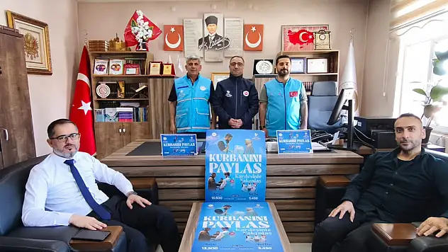 Doğubayazıt İlçe Müftülüğü vekaletle kurban bağışını başlattı