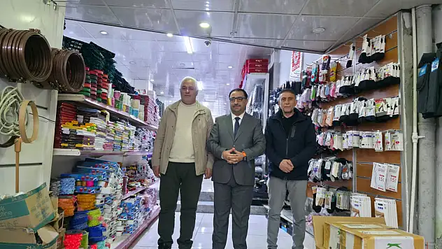 Doğubayazıt Müftüsü'nden esnafa ziyaret