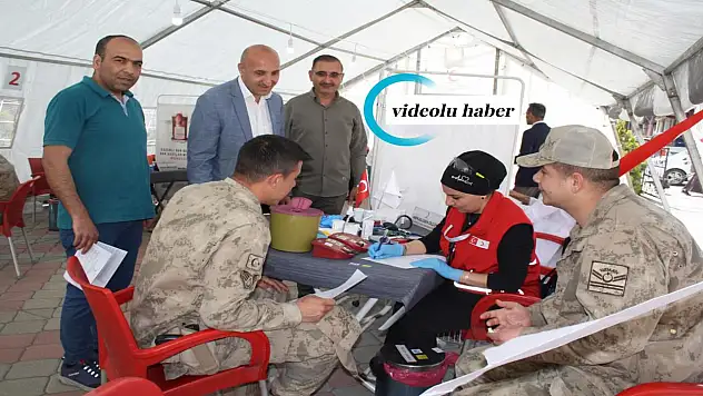 Doğubayazıt'ta 2025 ünite hedefli kan bağışı kampanyası başladı