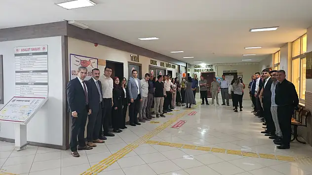 Doğubayazıt'ta adalet camiası bayramlaştı