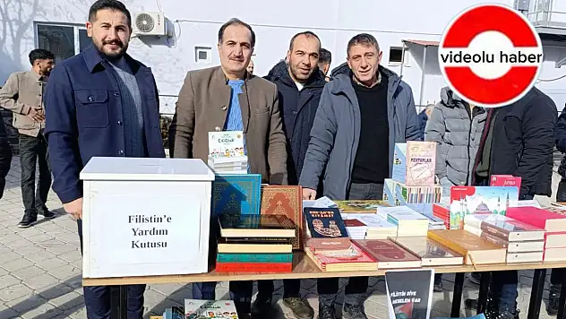 Doğubayazıt'ta Filistin için hayır çarşısı kuruldu