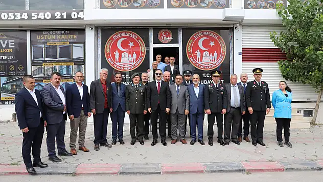 Doğubayazıt'ta Gaziler Günü'nde anlamlı ziyaret