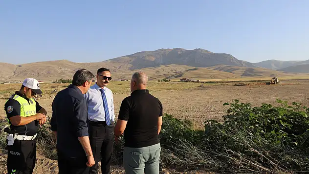 Doğubayazıt'ta ilave tır parkı çalışmaları hız kazandı