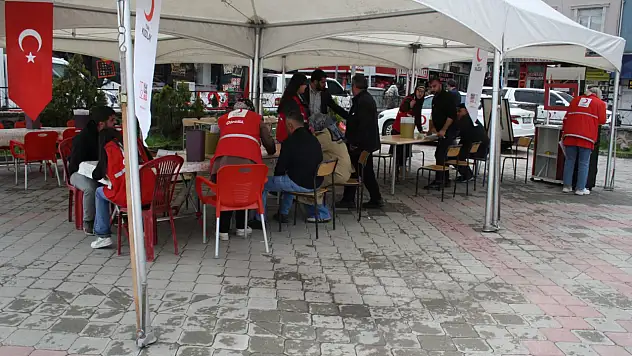 Doğubayazıt'ta kan bağışı kampanyası başladı