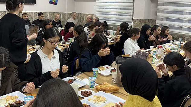 Doğubayazıt'ta okullarda Ramazan buluşması
