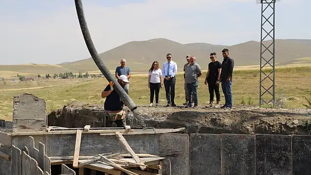Doğubayazıt'ta ulaşımı rahatlatacak proje hızla yükseliyor