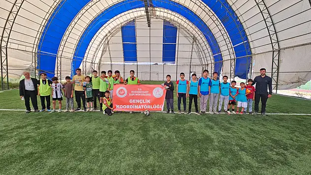 Doğubayazıt'ta Yaz Kur'an Kursları Futbol Turnuvası başladı