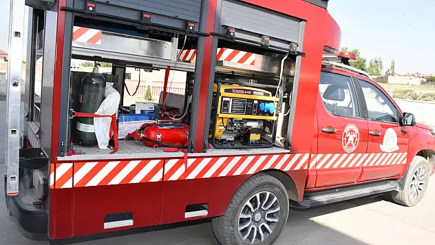 Doğubayazıt'ta Yeni Arama Kurtarma Aracı göreve başladı