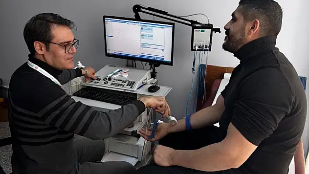 Doğubayazıt'ta yeni EMG cihazı hizmete girdi