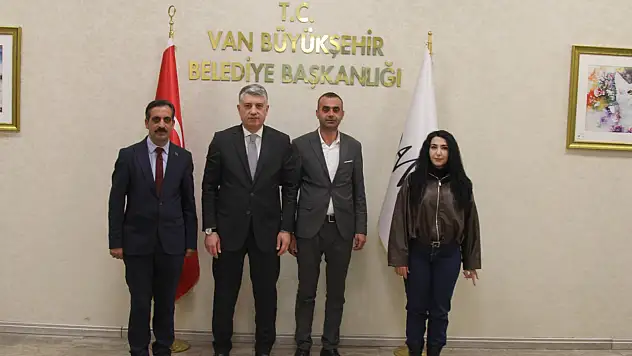 Doğubayazıtlı dernek yöneticileri Van'da temaslarda bulundu