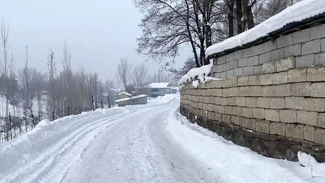 Dondurucu hava Patnos'ta etkisini sürdürüyor