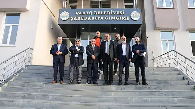 Dr. Enver Yaser Küçükgül'den Varto Belediyesi'ne Ziyaret