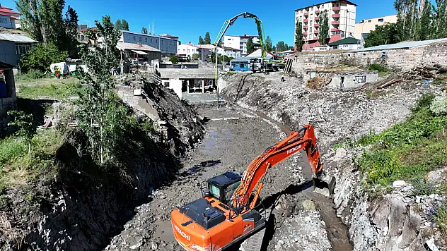 DSİ'den Ağrı'da taşkın riskine karşı yeni yatırımlar