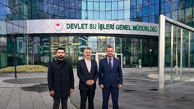 DSİ Genel Müdürlüğü'nde Güroymak'ın İmar ve Sulama Projeleri Görüşüldü