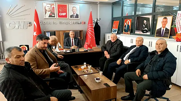 DSP'den CHP Iğdır İl Başkanlığı'na Ziyaret