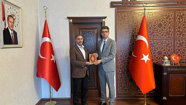EDEP Van Temsilcisi'nden Kaymakam Karaloğlu'na eğitim projeleri ziyareti
