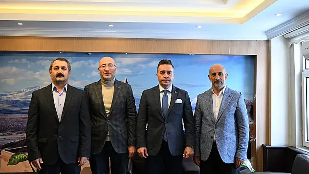 Eğitim-Bir-Sen Ağrı Şubesi'nden Emniyet Müdürü Göksel Önder'e Ziyaret