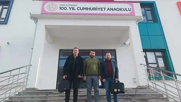 Eğitim Sen Van Şubesi'nden Edremit'te Okul Ziyaretleri