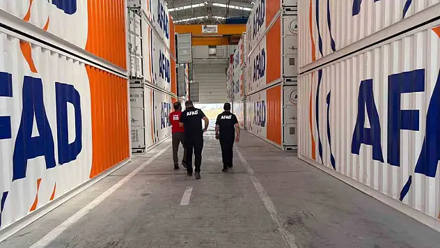 Elazığ'da AFAD Lojistik Deposunda Detaylı İnceleme Gerçekleştirildi!