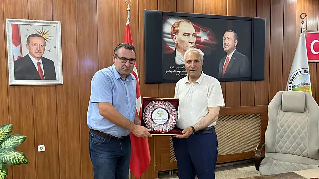 Eleşkirt Belediyesi Hollanda heyetini ağırladı!