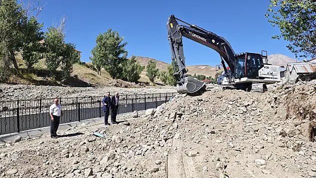 Eleşkirt'in Kaşesor Deresi yeni yüzüne kavuşuyor