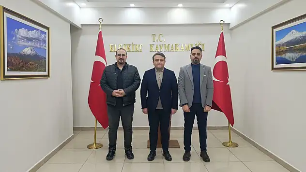Eleşkirt Kaymakamı Saygılı, çığa müdahele eden sağlık ekiplerini makamında ağırladı