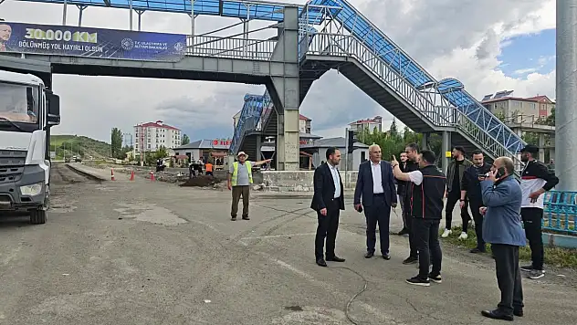 Eleşkirt'te çevre yolu ve kavşaklar için önemli adım