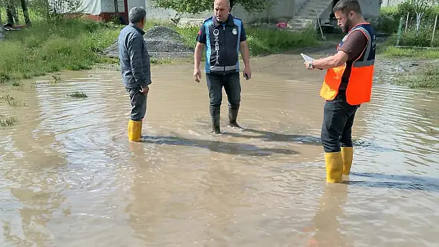 Eleşkirt'te hasar tespit çalışmaları başladı