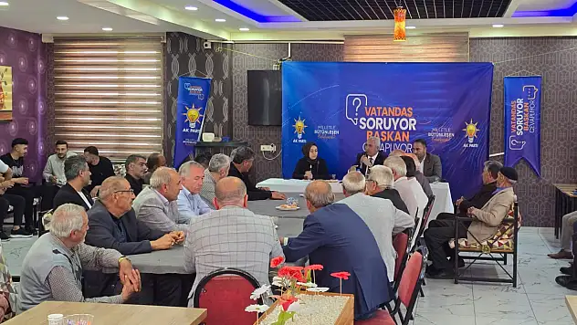 Eleşkirt'te vatandaşlar sordu, Başkan Yakut yanıtladı