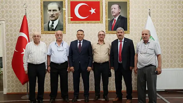 Emekliler Derneği'nden Rektör Gürel'e Ziyaret