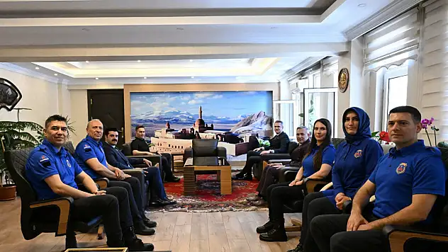 Emniyet Müdürlüğü'nde Ceza İnfaz Personeli Günü buluşması
