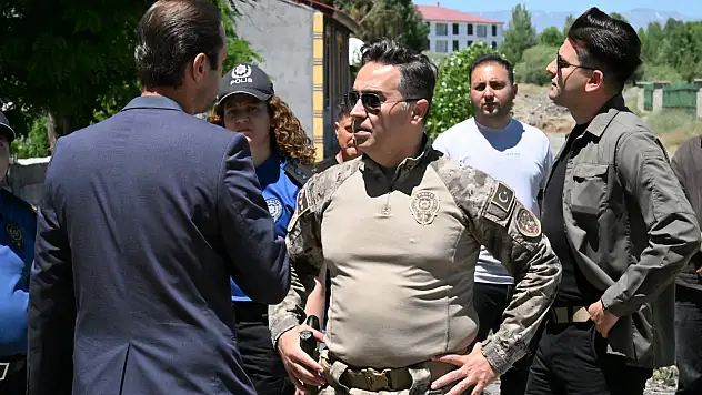 Emniyet Müdürü Önder'den Millet Bahçesi'nde güvenlik denetimi