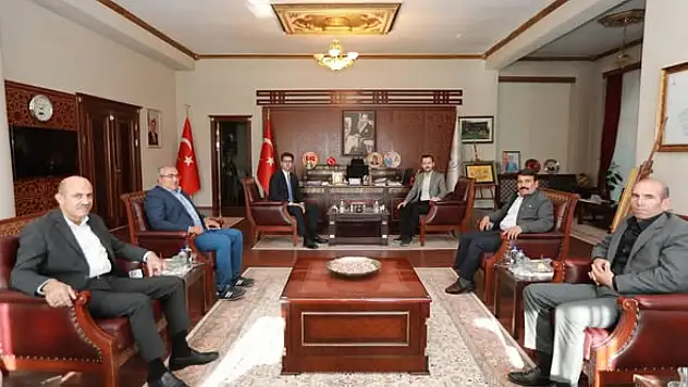 Erciş Kaymakamı Karaloğlu'na Aşkale'den Ziyaret