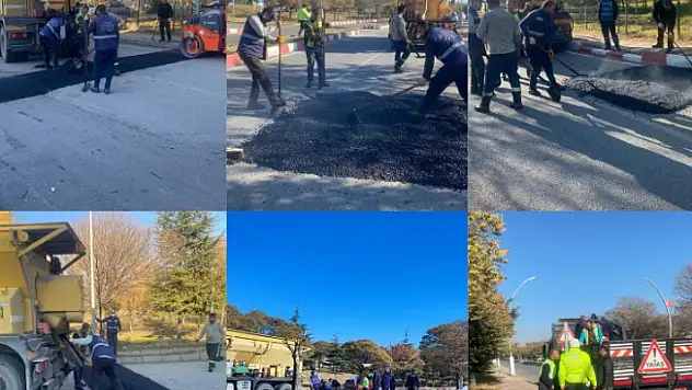 Erciş Sahil Yolu'nda Trafik Güvenliği İçin Kasis Çalışması Yapıldı