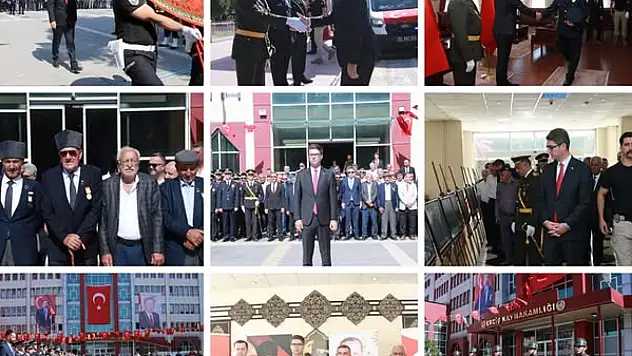 Erciş'te 30 Ağustos Zafer Bayramı'nın 103. Yılı Coşkuyla Kutlandı