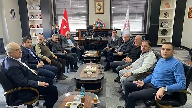 Erzurum 1. Organize Sanayi Bölgesi'nde Sanayicilerle İstişare