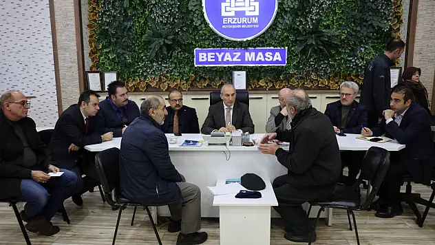 Erzurum Büyükşehir Belediyesi'nde Halk Günü Buluşması