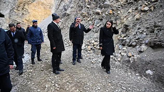 Erzurum Çaybaşı'nda heyelan sonrası ıslah çalışmaları tamamlandı