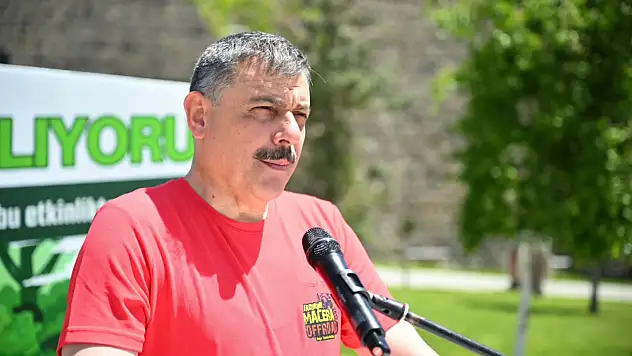 Erzurum'da 12. Geleneksel Yeşilay Bisiklet Turu Sağlıklı Yaşam İçin Pedalladı