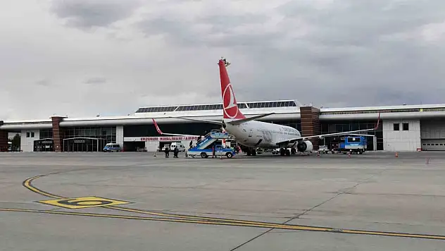 Erzurum'da 2025'in ilk ayında 116 bin yolcu havalandı
