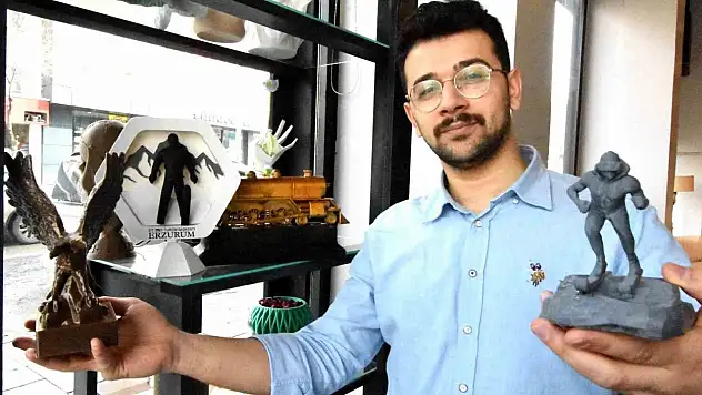 Erzurum'da 3D üretim devrimi başladı