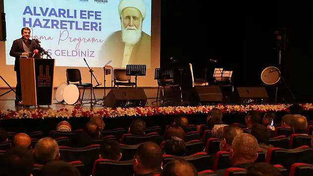 Erzurum'da Alvarlı Efe Hazretleri Anıldı