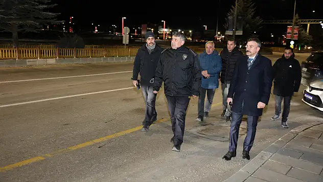 Erzurum'da Asayiş Uygulamasına Üst Düzey Denetim
