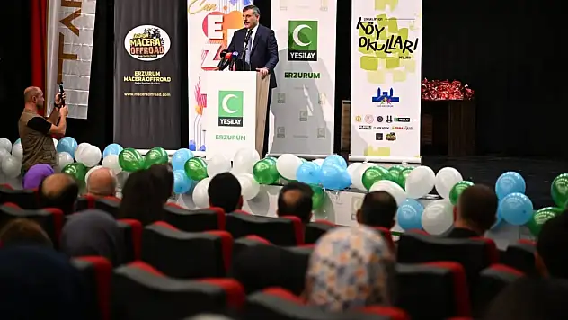 Erzurum'da Can Erzurum Projesi Ödül Töreni Gerçekleşti