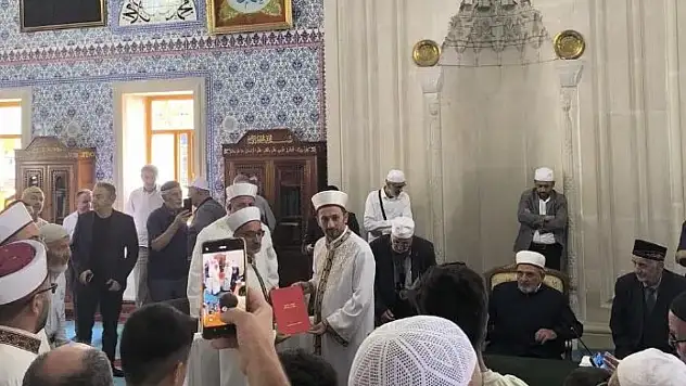 Erzurum'da Din Görevlilerine İcazet Merasimi Yapıldı