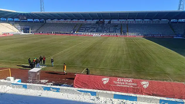 Erzurum'da Eksi 10 Derecede ZTK Heyecanı: Saha Hazır, Maç Başlıyor