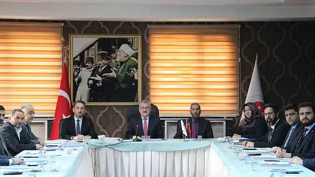 Erzurum'da İl Müftülüğü, ilçe müftüleri ile önemli toplantı gerçekleştirdi